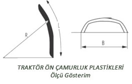 Traktör Ön Çamurluk Plastikleri